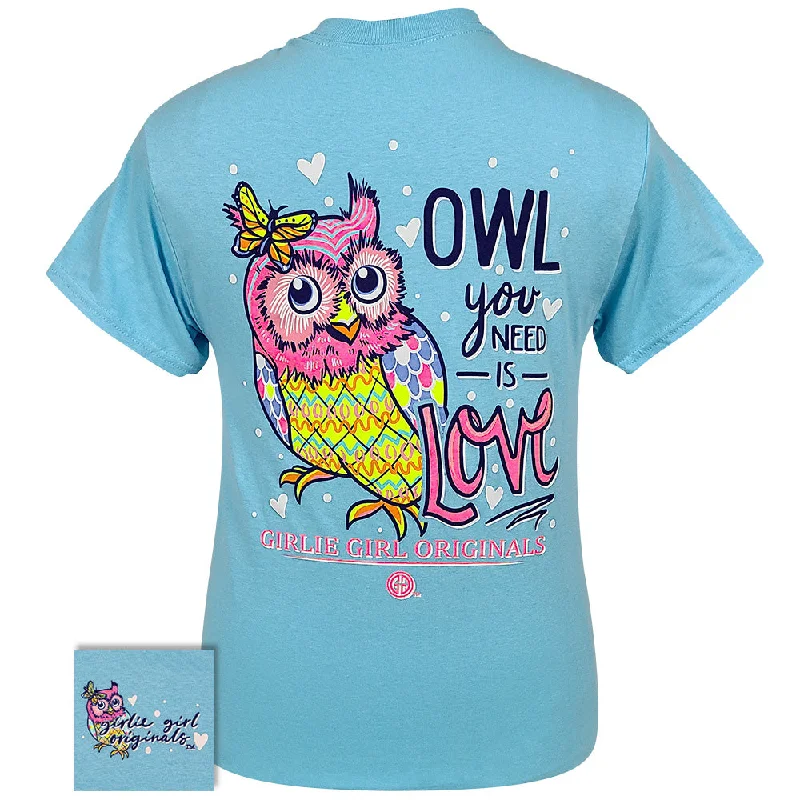 2521 Owl You Need SS-Sky BlueLimited Edition T-Shirts