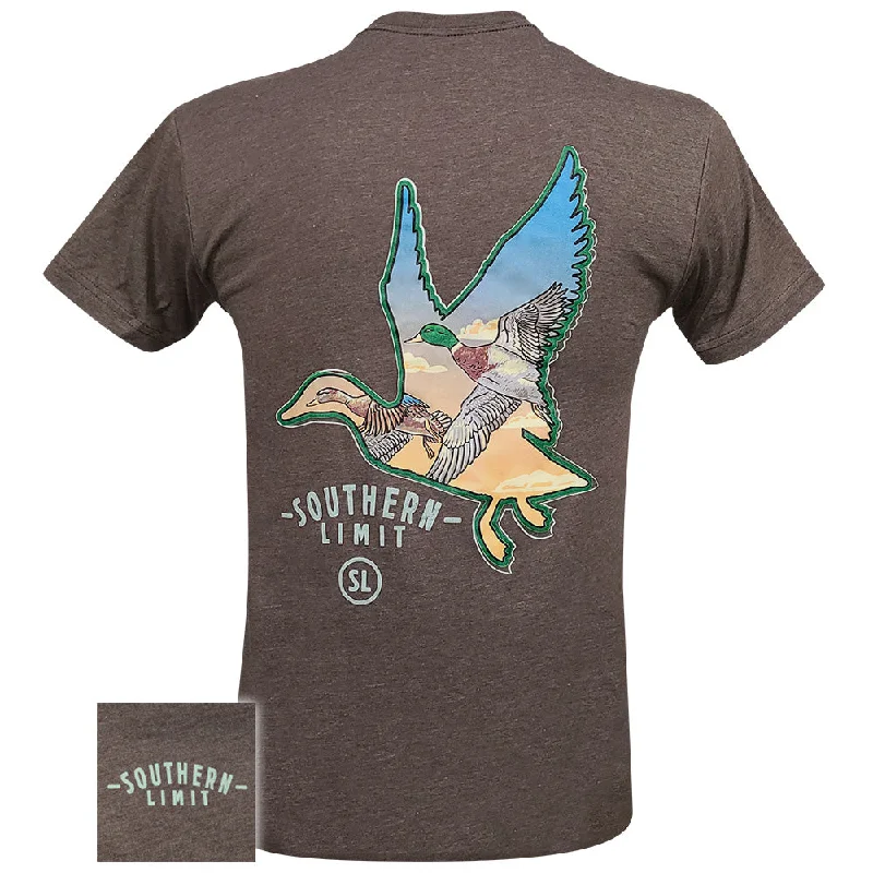 Southern Limit 109-Mallard Flying SS-ExpressoSheer T-Shirts