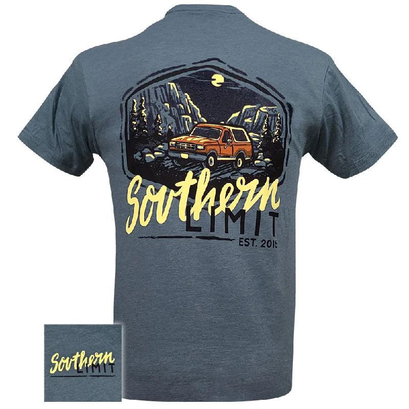 Southern Limit 110 Night Badge SS-IndigoScoop Neck T-Shirts