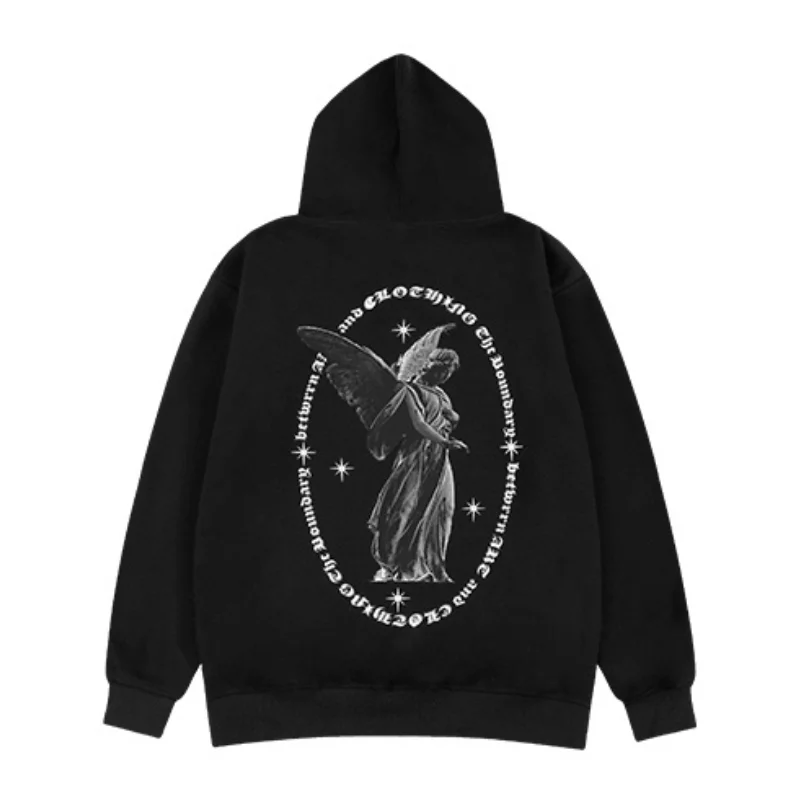 Street Sculpture Graphic Hoodie